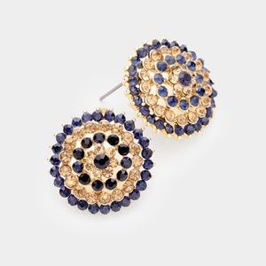 Bloom Crystal Stud earrings
